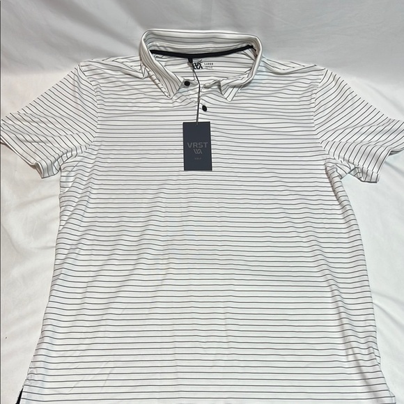VRST Men's Short Sleeve Golf Polo L NWT MSRP $70 - Picture 1 of 4